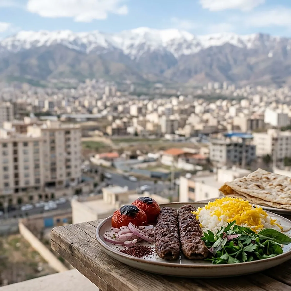 نمای شهر کرج